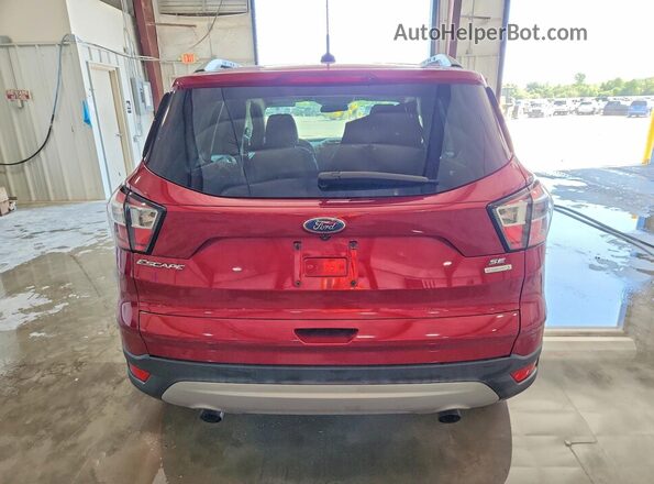 1FMCU0GD8HUC85881 2017 FORD ESCAPE Maroon Вид ззаду