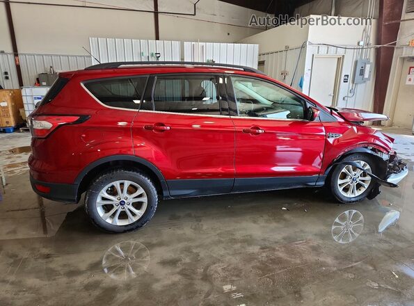 1FMCU0GD8HUC85881 2017 FORD ESCAPE Maroon Задня права чверть