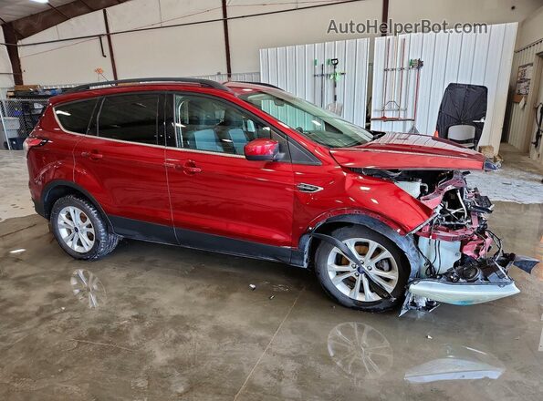 1FMCU0GD8HUC85881 2017 FORD ESCAPE Maroon Передня права чверть