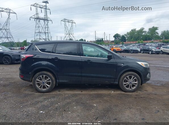 1FMCU0GD8HUD66699 2017 FORD ESCAPE Black უკანა სალონის ხედი