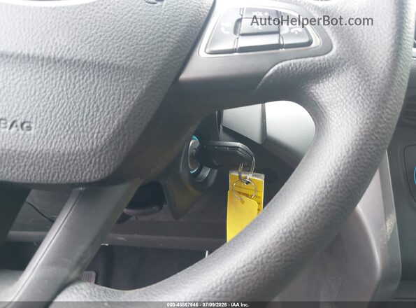 1FMCU0GD8HUD66699 2017 FORD ESCAPE Black წინა პანელის ხედი
