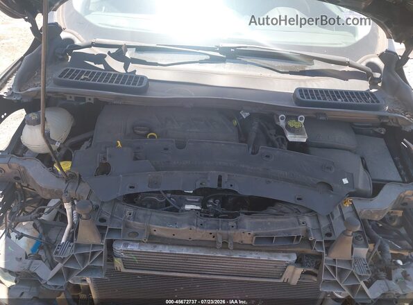 1FMCU0GD8HUE00415 2017 FORD ESCAPE Black უკანა ხედი