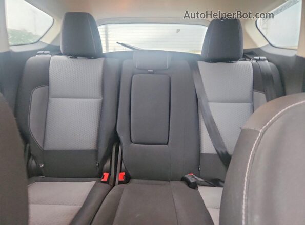 1FMCU0GD8HUE05212 2017 FORD ESCAPE Black Rear seats view