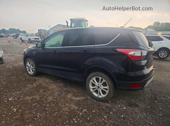 1FMCU0GD8HUE05212 2017 FORD ESCAPE Black Rear left