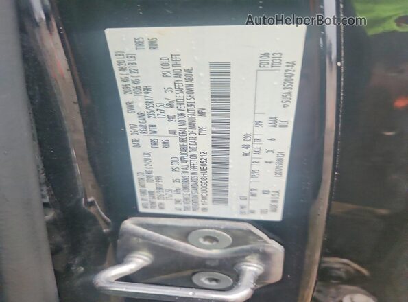 1FMCU0GD8HUE05212 2017 FORD ESCAPE Black VIN sticker view