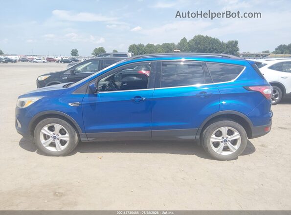 1FMCU0GD8JUB79548 2018 FORD ESCAPE Blue Սալոնի 360 աստիճան տեսք
