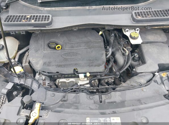 1FMCU0GD8JUD02300 2018 FORD ESCAPE Black Widok z tyłu