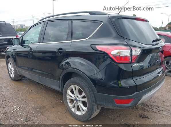 1FMCU0GD8JUD02300 2018 FORD ESCAPE Black Tył lewy