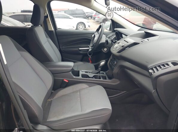 1FMCU0GD8JUD02300 2018 FORD ESCAPE Black Widok wnętrza z przodu