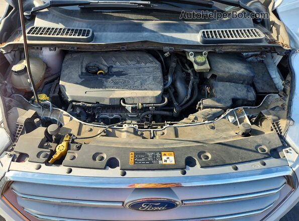 1FMCU0GD8JUD58835 2018 FORD ESCAPE White ძრავის განყოფილების ხედი