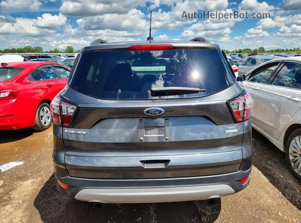 1FMCU0GD8JUD60813 2018 FORD ESCAPE Серый Вид сзади