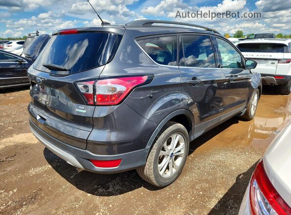 1FMCU0GD8JUD60813 2018 FORD ESCAPE Серый Задняя правая четверть