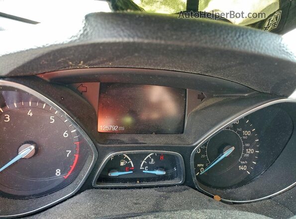1FMCU0GD8KUA07067 2019 FORD ESCAPE Blue Սարքավորումների վահանակի տեսք