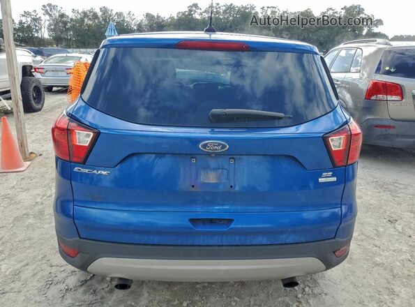 1FMCU0GD8KUA07067 2019 FORD ESCAPE Blue Հետևի տեսք