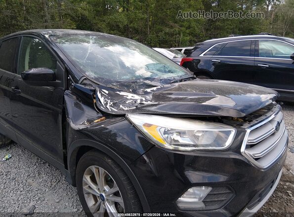 1FMCU0GD8KUA49853 2019 FORD ESCAPE Черный Вид спереди