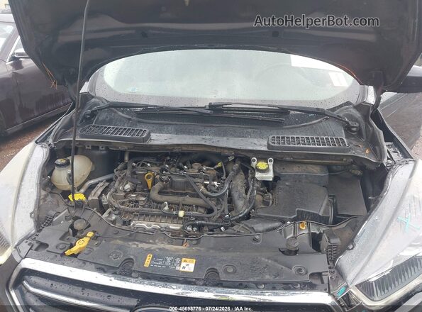 1FMCU0GD8KUA87437 2019 FORD ESCAPE Black უკანა ხედი