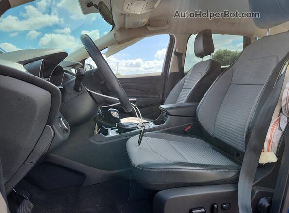 1FMCU0GD8KUB06763 2019 FORD ESCAPE Blue Front interior view
