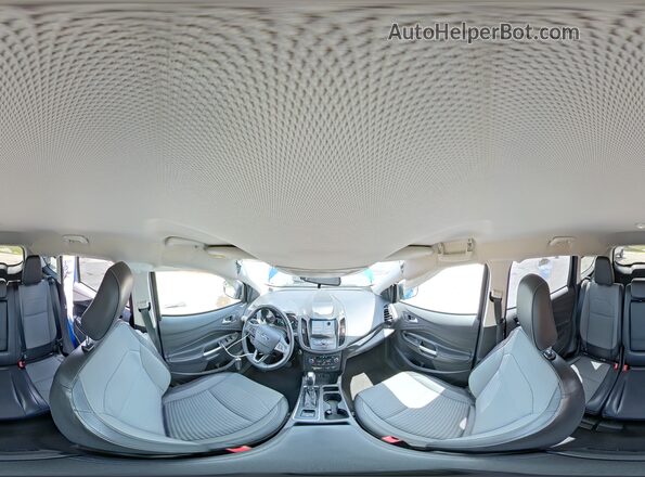 1FMCU0GD8KUB06763 2019 FORD ESCAPE Blue 360 interior view