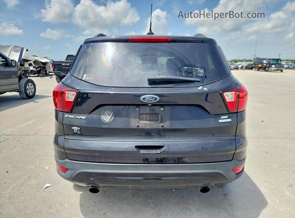 1FMCU0GD8KUB07279 2019 FORD ESCAPE Black Вид ззаду