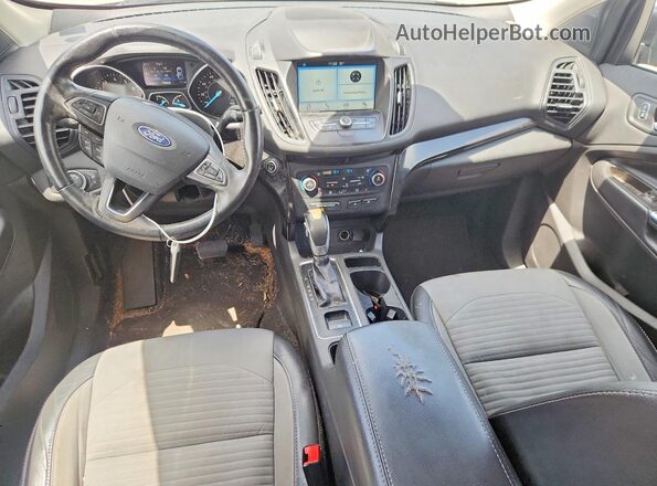 1FMCU0GD8KUB07279 2019 FORD ESCAPE Black Вид панелі приладів