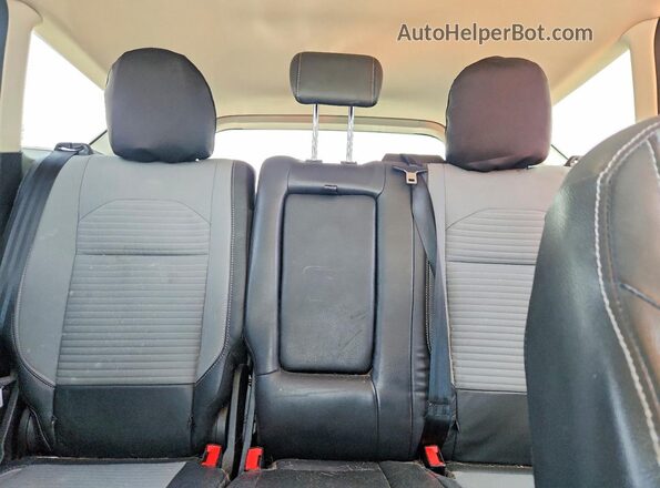 1FMCU0GD8KUB07279 2019 FORD ESCAPE Black Вид задніх сидінь