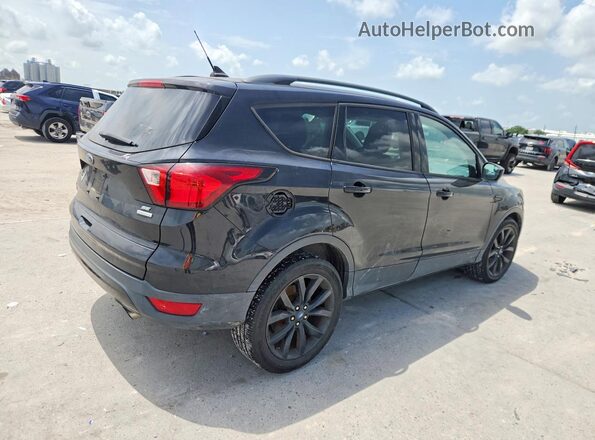 1FMCU0GD8KUB07279 2019 FORD ESCAPE Black Задня права чверть