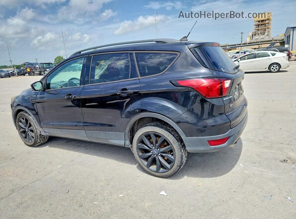 1FMCU0GD8KUB07279 2019 FORD ESCAPE Black Задня ліва чверть