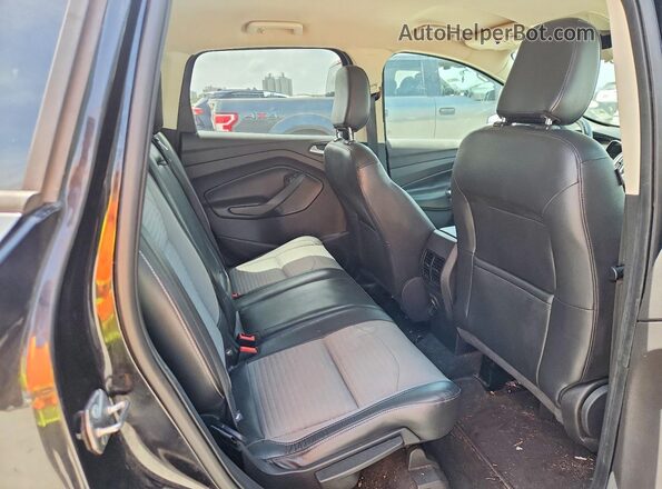 1FMCU0GD8KUB07279 2019 FORD ESCAPE Black Вид задньої частини салону