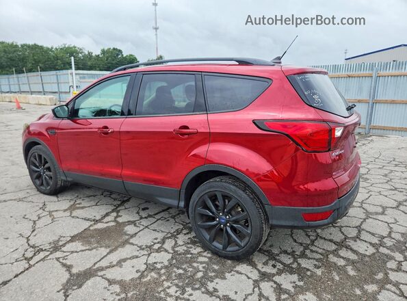 1FMCU0GD8KUB86212 2019 FORD ESCAPE Red Rear left