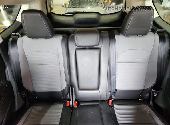 1FMCU0GD8KUB86212 2019 FORD ESCAPE Red Rear seats view
