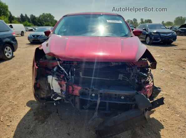 1FMCU0GD9HUA36747 2017 FORD ESCAPE Темно-бордовый Вид спереди