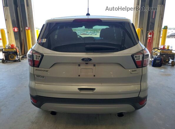 1FMCU0GD9HUA80392 2017 FORD ESCAPE Silver Rear view