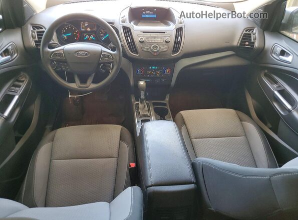 1FMCU0GD9HUA80392 2017 FORD ESCAPE Silver Dashboard view