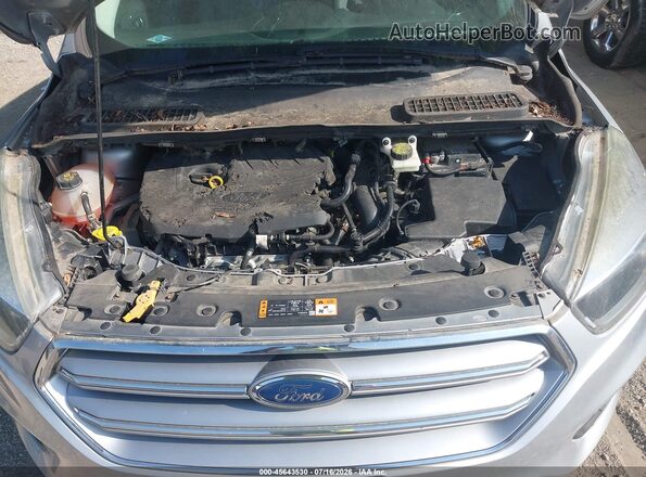 1FMCU0GD9HUB00401 2017 FORD ESCAPE Silver Rear view