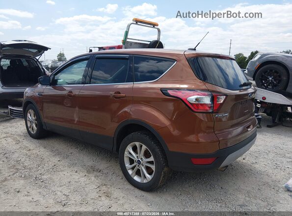 1FMCU0GD9HUB06425 2017 FORD ESCAPE Orange Tył lewy