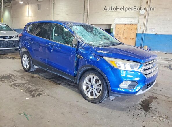 1FMCU0GD9HUC22689 2017 FORD ESCAPE Blue Передня права чверть