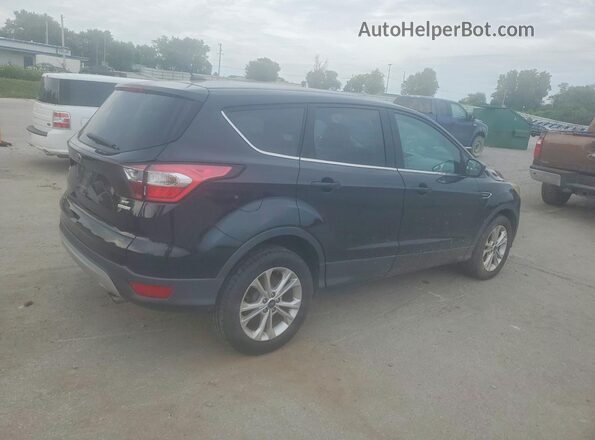 1FMCU0GD9HUC76834 2017 FORD ESCAPE Black Задня права чверть