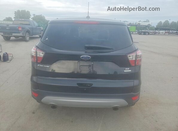 1FMCU0GD9HUC76834 2017 FORD ESCAPE Black Вид ззаду