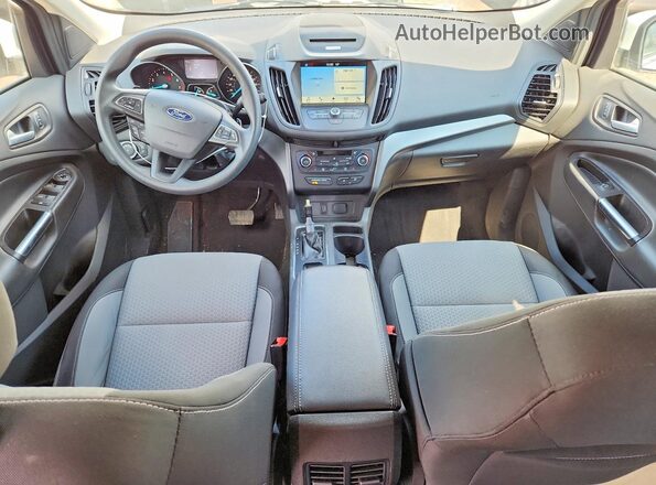 1FMCU0GD9HUC90944 2017 FORD ESCAPE White Dashboard view