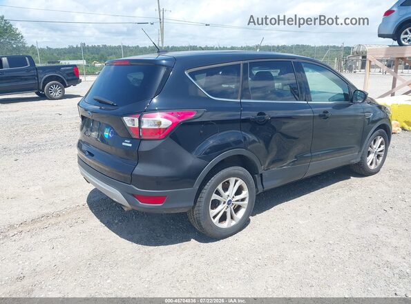 1FMCU0GD9HUD25997 2017 FORD ESCAPE Black Задня права чверть