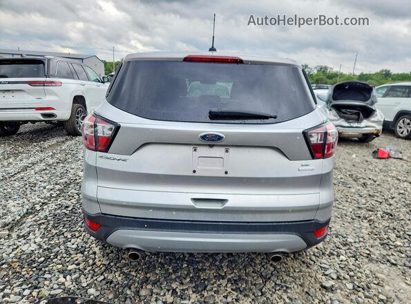 1FMCU0GD9HUD98674 2017 FORD ESCAPE Silver Rear view