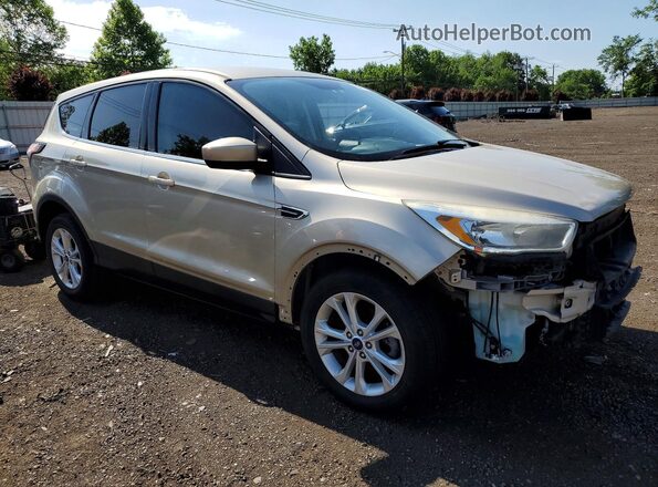 1FMCU0GD9HUE93669 2017 FORD ESCAPE Beige Передня права чверть