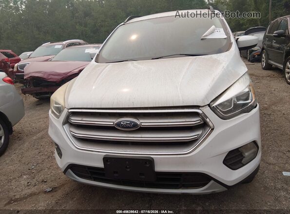 1FMCU0GD9HUF04430 2017 FORD ESCAPE White Вид щитка приладів