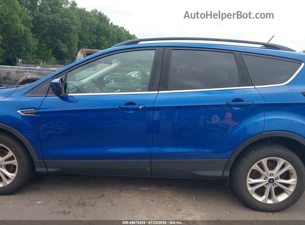 1FMCU0GD9JUA08937 2018 FORD ESCAPE Blue Widok wnętrza 360 stopni