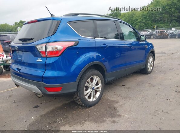 1FMCU0GD9JUA08937 2018 FORD ESCAPE Blue Tył prawy
