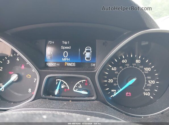 1FMCU0GD9JUA08937 2018 FORD ESCAPE Blue Widok tylnych siedzeń