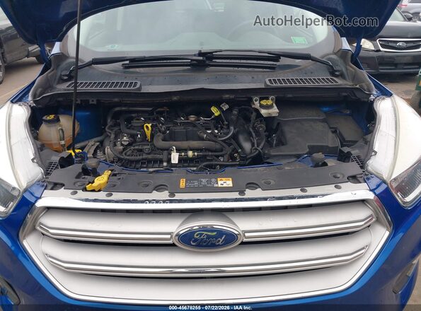 1FMCU0GD9JUA08937 2018 FORD ESCAPE Blue Widok z tyłu