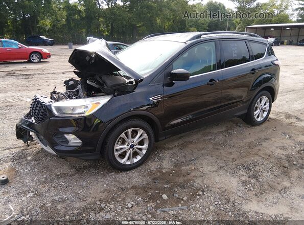 1FMCU0GD9JUA78423 2018 FORD ESCAPE Black Front left