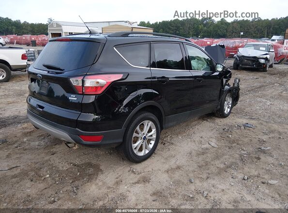 1FMCU0GD9JUA78423 2018 FORD ESCAPE Black Rear right