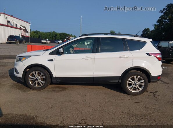 1FMCU0GD9JUB15549 2018 FORD ESCAPE White Widok wnętrza 360 stopni